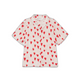 Heart Print Shirt Off White