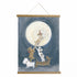 Poster Dogs and The Moon