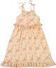 Barbara Dress Cotton Veil Bouquet Cream