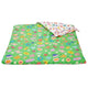 Grandma's Green Garden Ruffled Duvet Cover