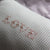 Small Love Cushion Light Blue Check