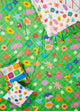 Grandma's Green Garden Ruffled Duvet Cover