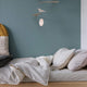Duvet Cover Check Ivory Grey