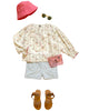 Farah Short Striped Blue