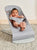 Bouncer Bliss Cotton LightGreyPetal BabyBjorn Lebanon DubaiSaudiArabia