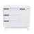 A White Hudson 3-Drawer Changer Dresser