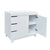 Hudson Changer Dresser White