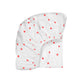 Olivia Fitted Sheet Red Heart Print Ecru