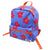 Patterned Backpack Blue Flower