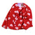 Jacquard Boa Jacket Red Print
