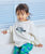 Basic Print Sweatshirt Off White Print