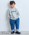 Basic Print Sweatshirt Grey Heather