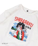 Print Crew Neck Sweatshirt Off White
