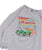 Print Crew Neck Sweatshirt Grey Heather
