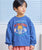 Print Crew Neck Sweatshirt Navy