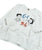 Japanese Print Sweatshirt Off White Heather