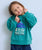 Japanese Print Sweatshirt Emerald