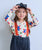 Patterned Long Sleeve T-Shirt Off White Print