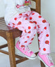 Chef Pants Pink Print