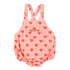 Red Hearts Baby Romper Pink & Red