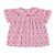 Cherries Peter Pan Collar Baby Shirt Lilac
