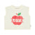 Apple Sleevless Baby Shirt Ecru