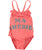 "Ma Chérie" Baby Swimsuit Red Checkered