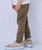 Stretched Patterned Pants Khaki Print
