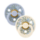 Bibs 2-Pacifiers Liberty Eloise Dusty Blue Mix 0/6 m