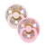 Bibs 2-Pacifiers Liberty Petal Mix 6/18 m