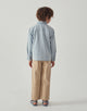 Julius Washed Denim Shirt With Contrast Thread
