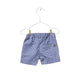 Denim Shorts Stripes Blue