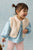 Librana Sleevless Jacket Denim Light Blue