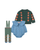 Geese Poplin Body Base Denim Blue