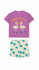 Flamingos Tee Orchid