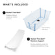 Stokke Flexi Newborn Support Bundle Ocean Blue