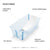 Stokke Flexi Newborn Support Bundle Ocean Blue