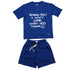 I Don't Care Set Blue