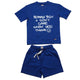 I Don't Care Set Blue