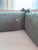 Cot Bumper Washed Stars Forest Green