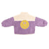 Little Teddy Smiley Jacket Happy Lilac