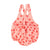 Red Hearts Baby Romper Pink & Red