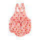 Red Hearts Baby Romper Pink & Red