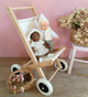 Wooden Buggy With Natural Fabric