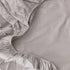 Grey Double Fitted Sheet