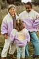 Little Teddy Smiley Jacket Happy Lilac