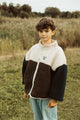 Little Teddy Smiley Jacket Army