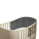 Bumper Leander Classic Cot Grey