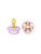 Bibs LadyBug 2-Pacifiers Violet Sky