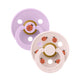Bibs LadyBug 2-Pacifiers Violet Sky